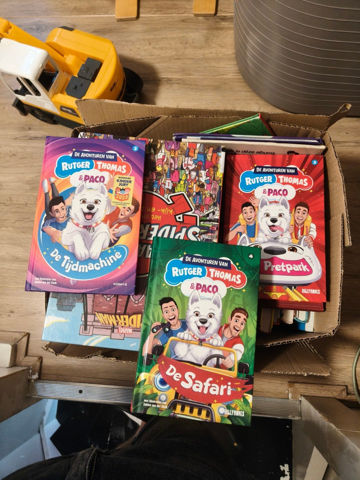 Diverse kinderboeken - Rutger, Thomas & Paco, Tom Po, Ophalen