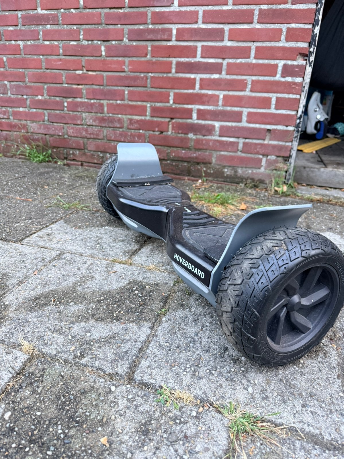 Hoverboard met kart zitje - Offroad banden 8.5’, Ophalen of Verzenden, Gebruikt, Elektrische step (E-scooter)