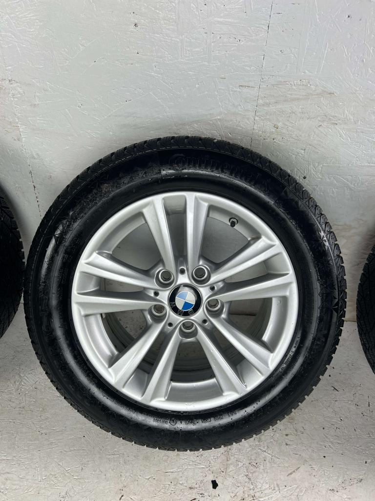 Originele BMW 3 serie velgen 16" 5x120 winter Style 656 F30, Niet ingevuld, Gebruikt, 16 inch, Banden en Velgen