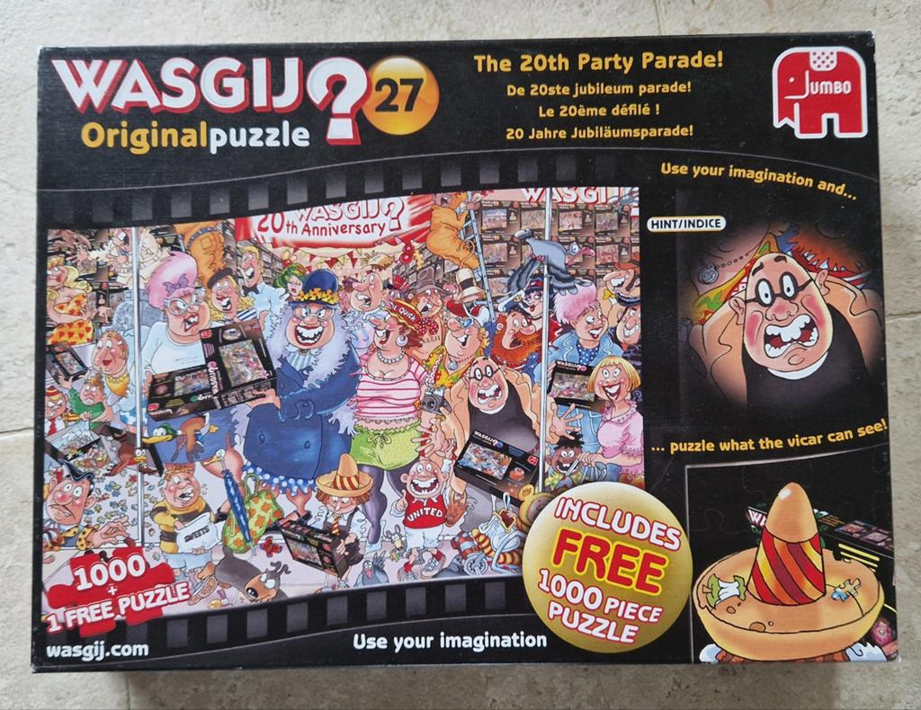 Wasgij original puzzel nr 27, Ophalen of Verzenden, 500 t/m 1500 stukjes, Zo goed als nieuw, Legpuzzel