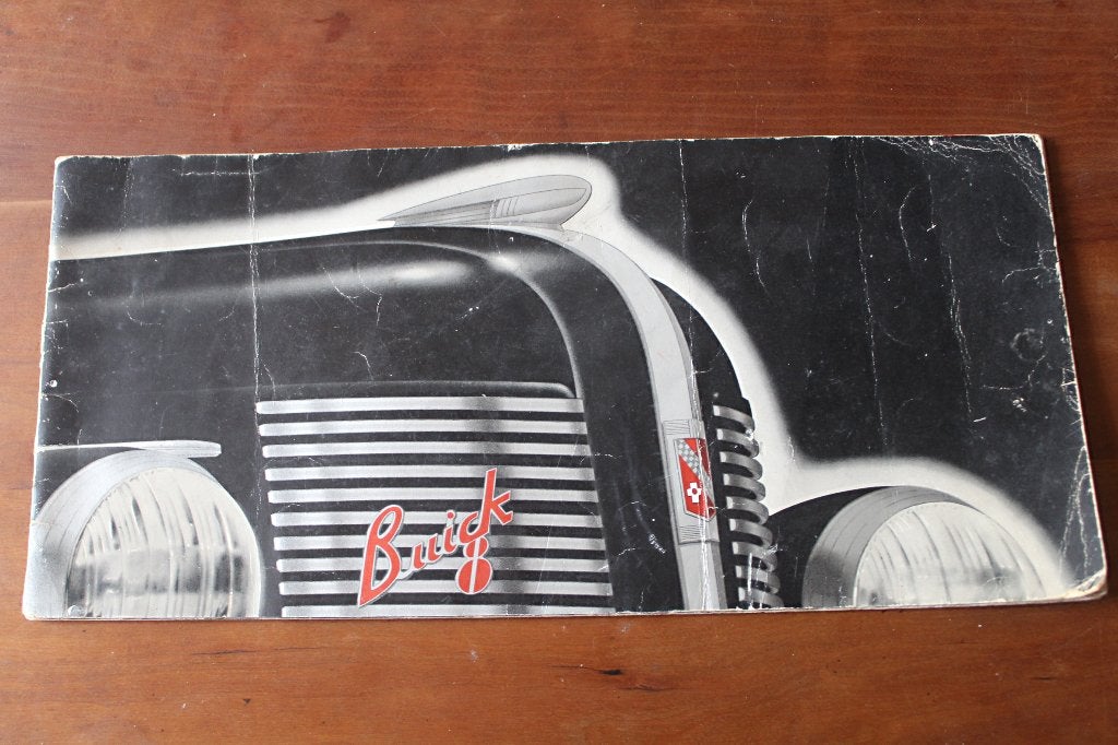 General Motors Buick brochure folder Nederland 1937 in kleur, Ophalen of Verzenden, Gelezen, Overige merken