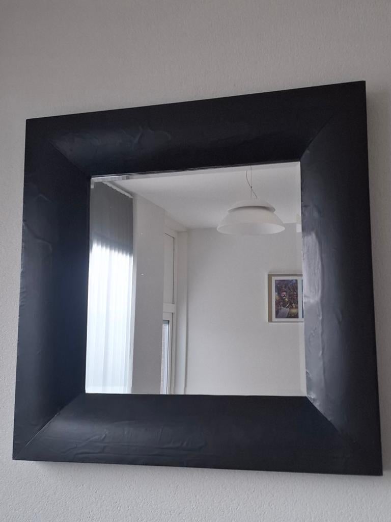 2x Mooie vierkante spiegel 90x90 cm van Rofra Home, Gebruikt, Vierkant, Ophalen of Verzenden, 75 tot 100 cm