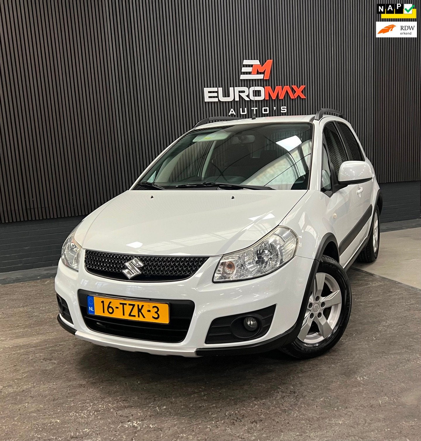 Suzuki SX4 1.6 Exclusive - 2e eigenaar - NAP - Airco - Keyle, Voorwielaandrijving, Euro 5, Stof, Gebruikt