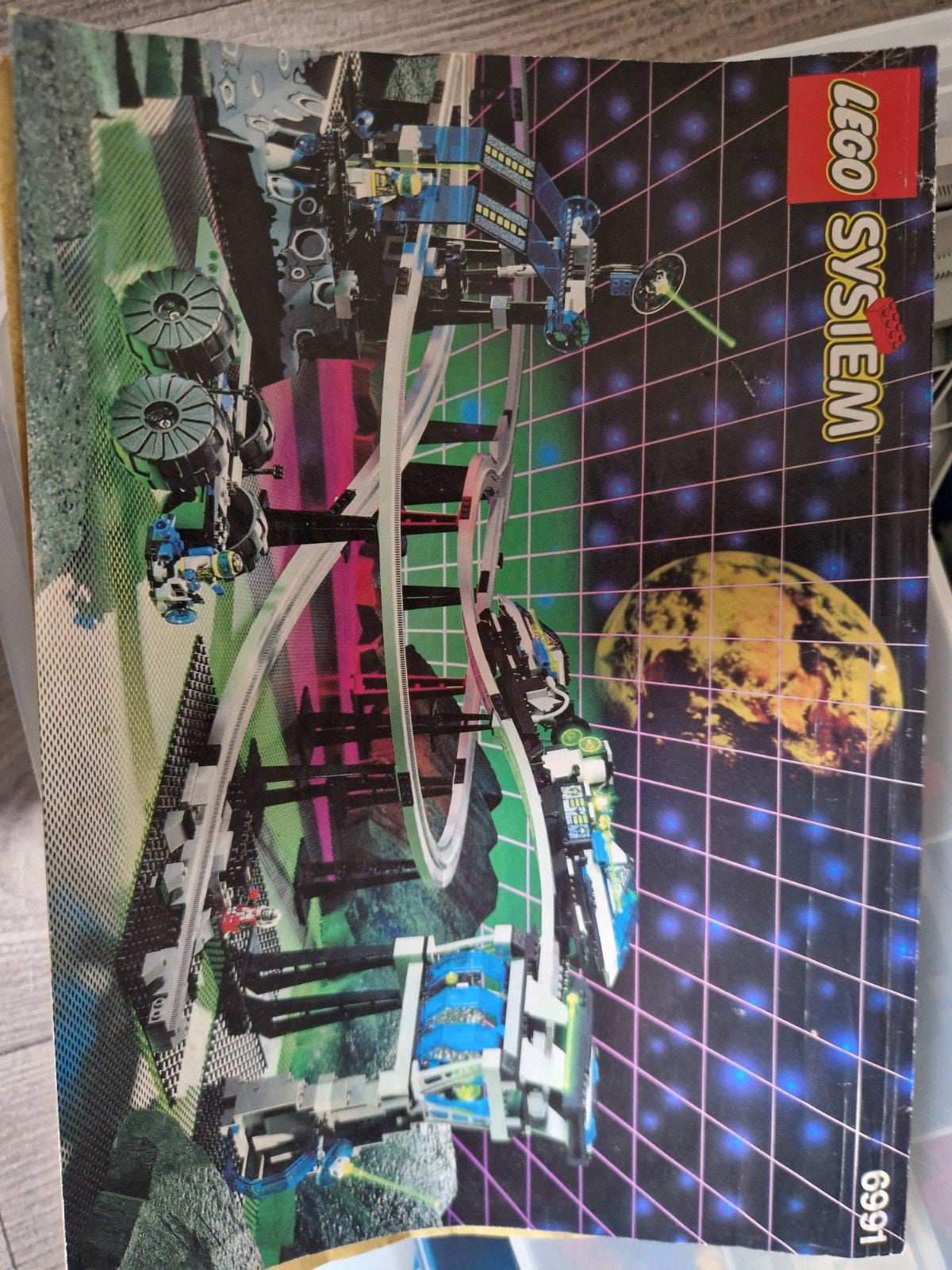Lego ruimte station, Verzenden, Zo goed als nieuw