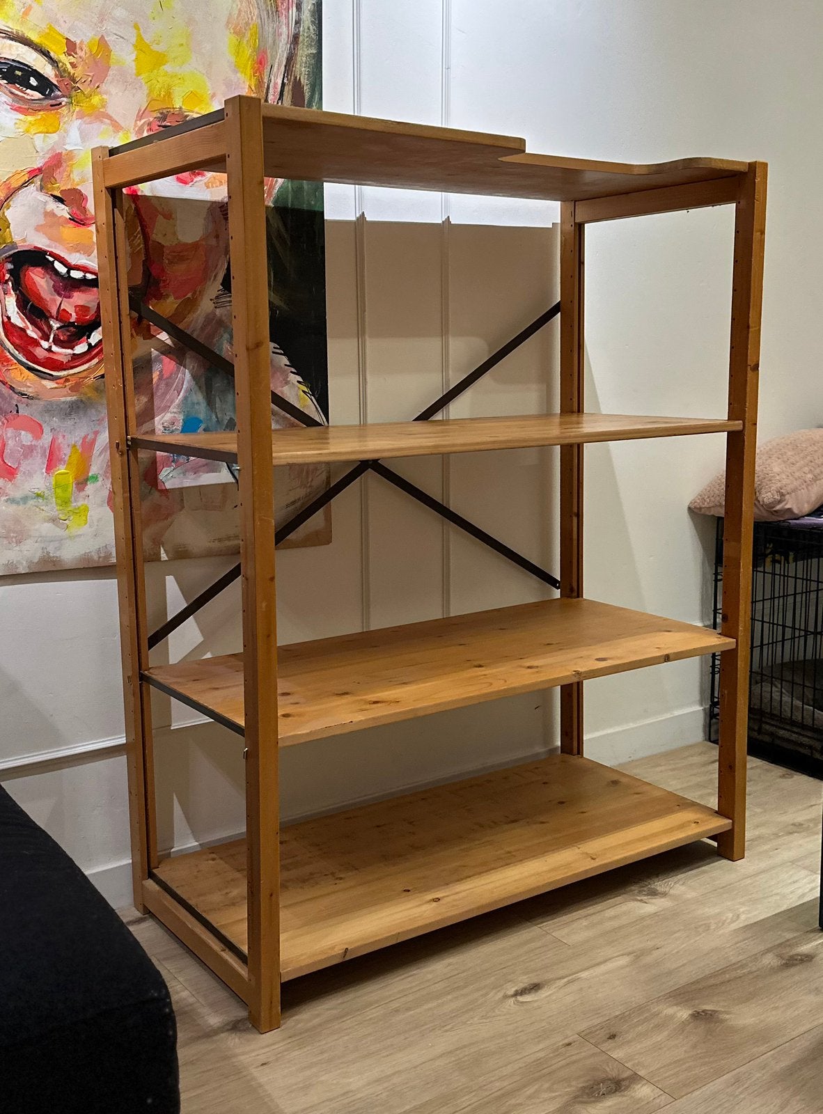 lundia vintage boekenkast stellingkasten, Ophalen of Verzenden, Gebruikt