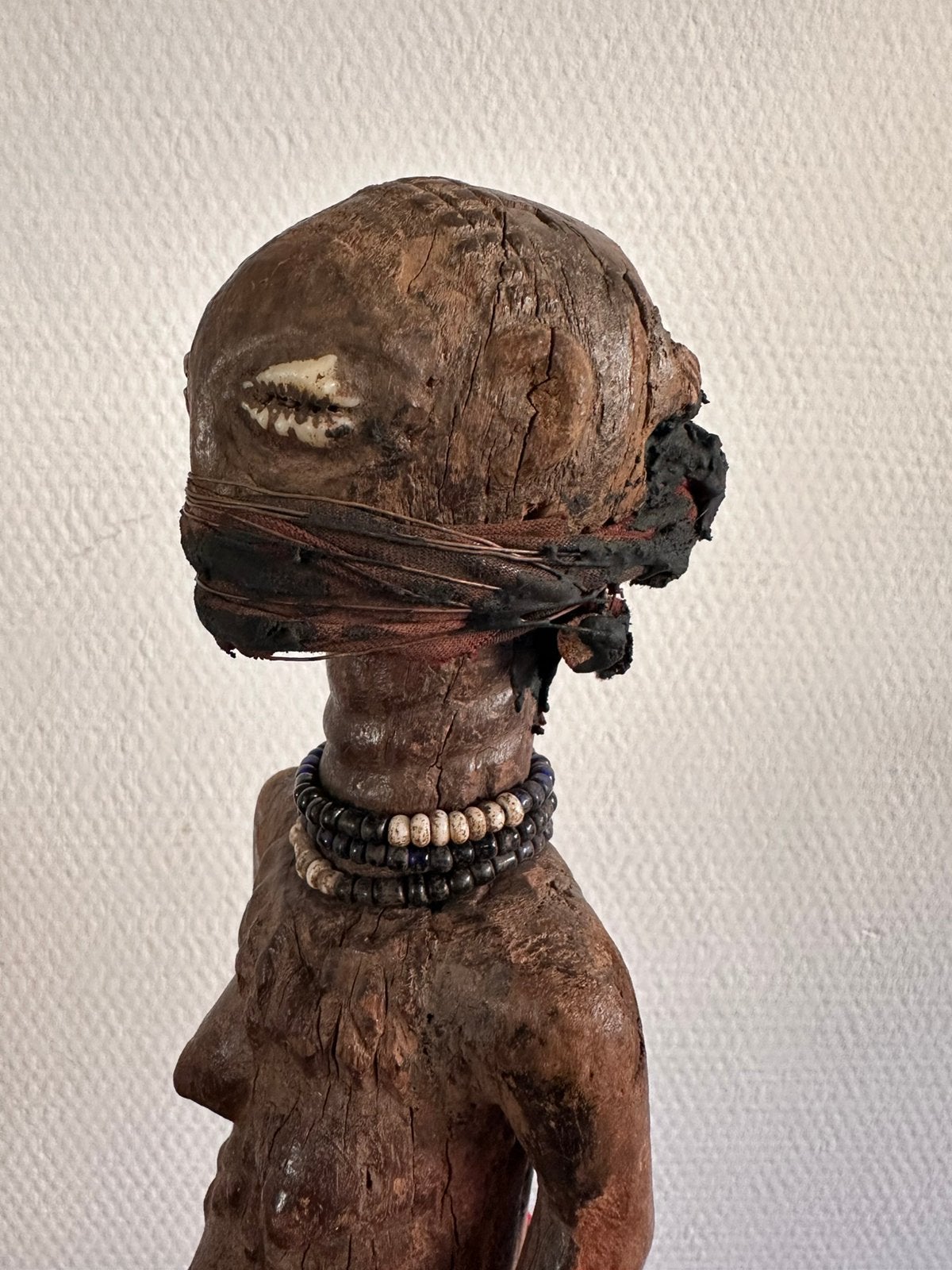 HEMBA Voodoo statuette uit Privé collectie Bakwanga 1910, Antiek en Kunst, Ophalen of Verzenden