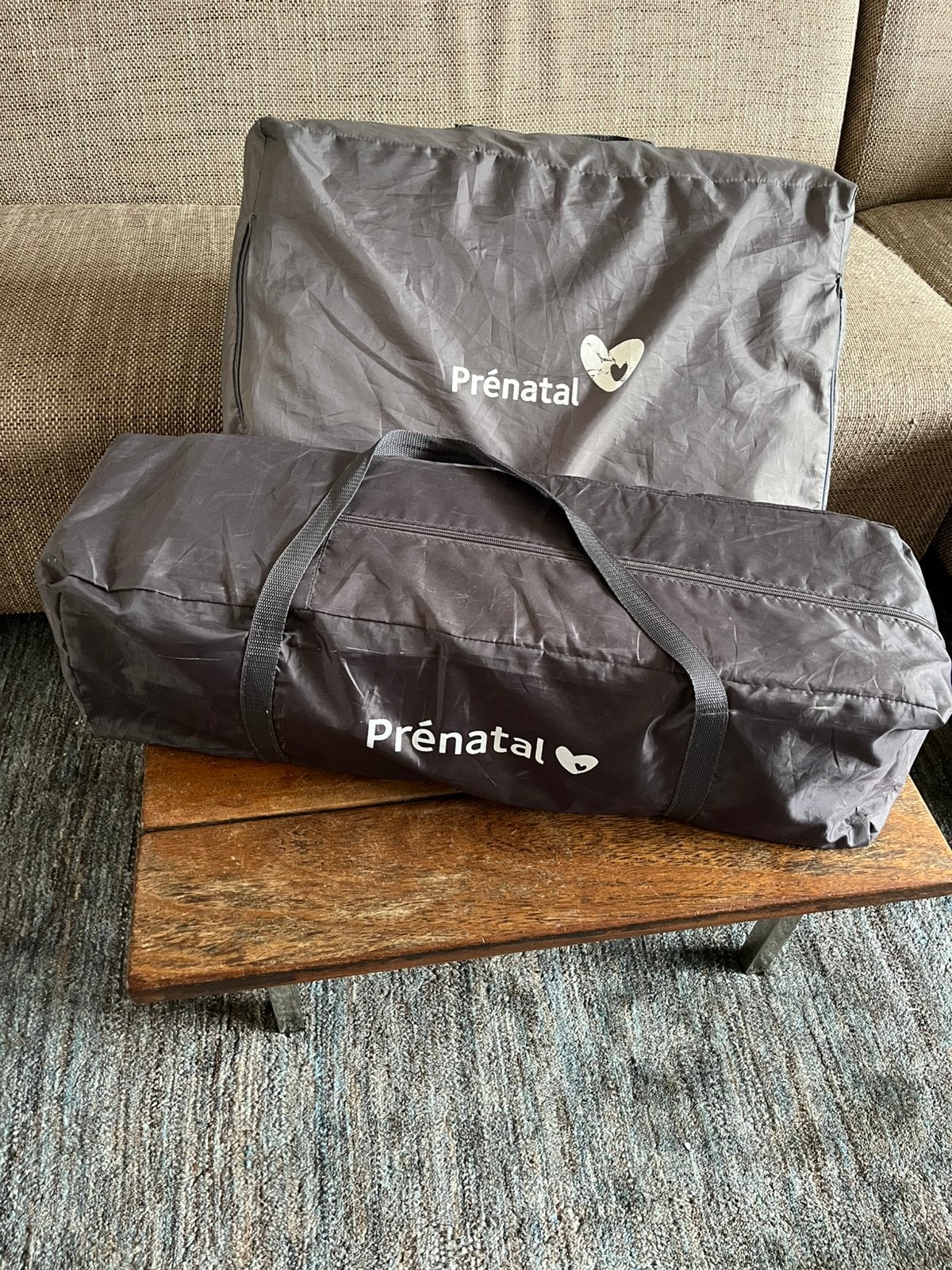 Prenatal campingbedje met matrasje, Ophalen, Gebruikt, Reisbedje