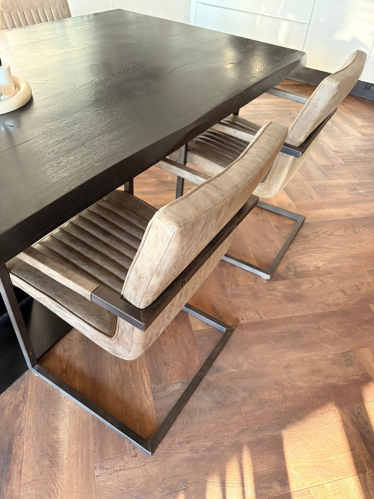Eetstoelen set van 6 voor €100, Ophalen, Gebruikt, Vijf, Zes of meer stoelen