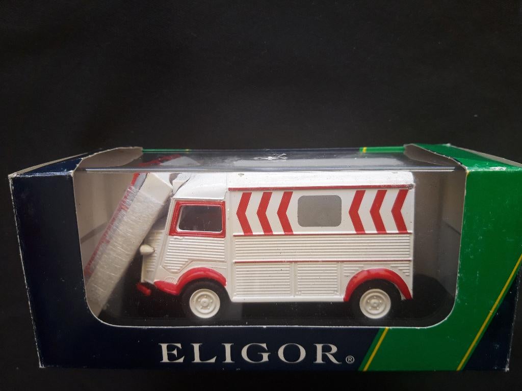 Citroën H / HY Rijkspolitie ( NL ) Eligor 1:43, Hobby en Vrije tijd, Modelauto's | 1:43, Ophalen of Verzenden, Zo goed als nieuw