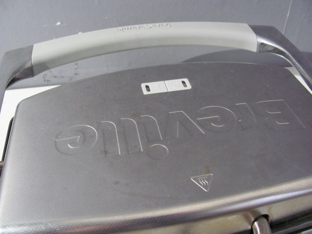 Breville dura caramic Contactgrill in goede staat, Witgoed en Apparatuur, Contactgrills, Ophalen of Verzenden, Zo goed als nieuw