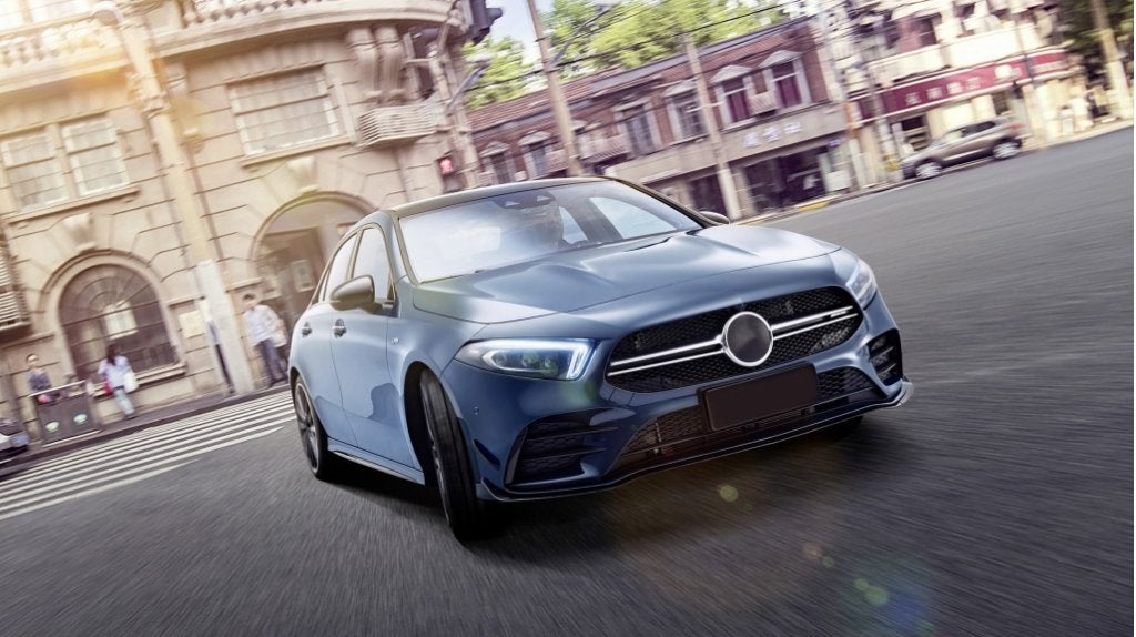 Bodykit Mercedes A (V177) Limousine 4d (2018->) A35 Design, Mercedes-Benz, Nieuw, Jan Sangerslaan 16, Achter