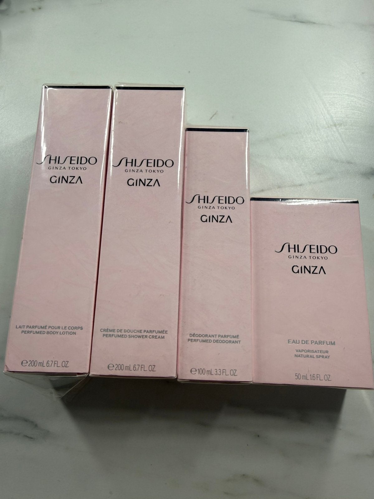 Shiseido Ginza set nieuw, Ophalen of Verzenden, Nieuw, Gehele gezicht