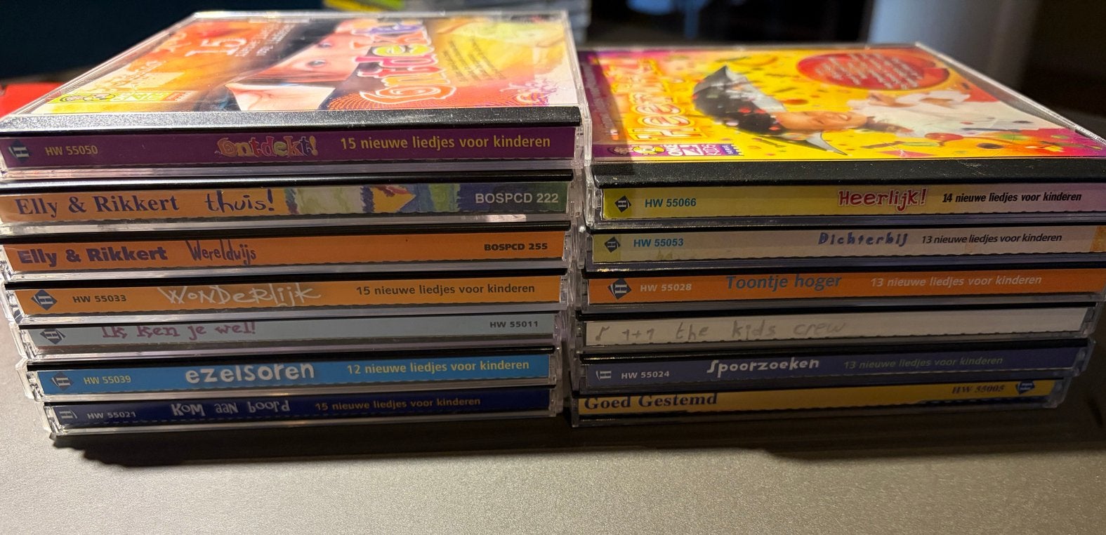 13 christelijke kinderboekenweek CD's - Elly & Rikkert e.a., Cd's en Dvd's, Gebruikt, Ophalen of Verzenden, 3 tot 5 jaar, Muziek