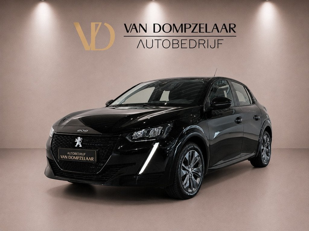 Peugeot e-208 EV Active 50 kWh / Stoelverw / Pdc / SOH 100%, Auto's, Peugeot, 12 maanden, Gebruikt, Zwart, Automatische klimaatregeling