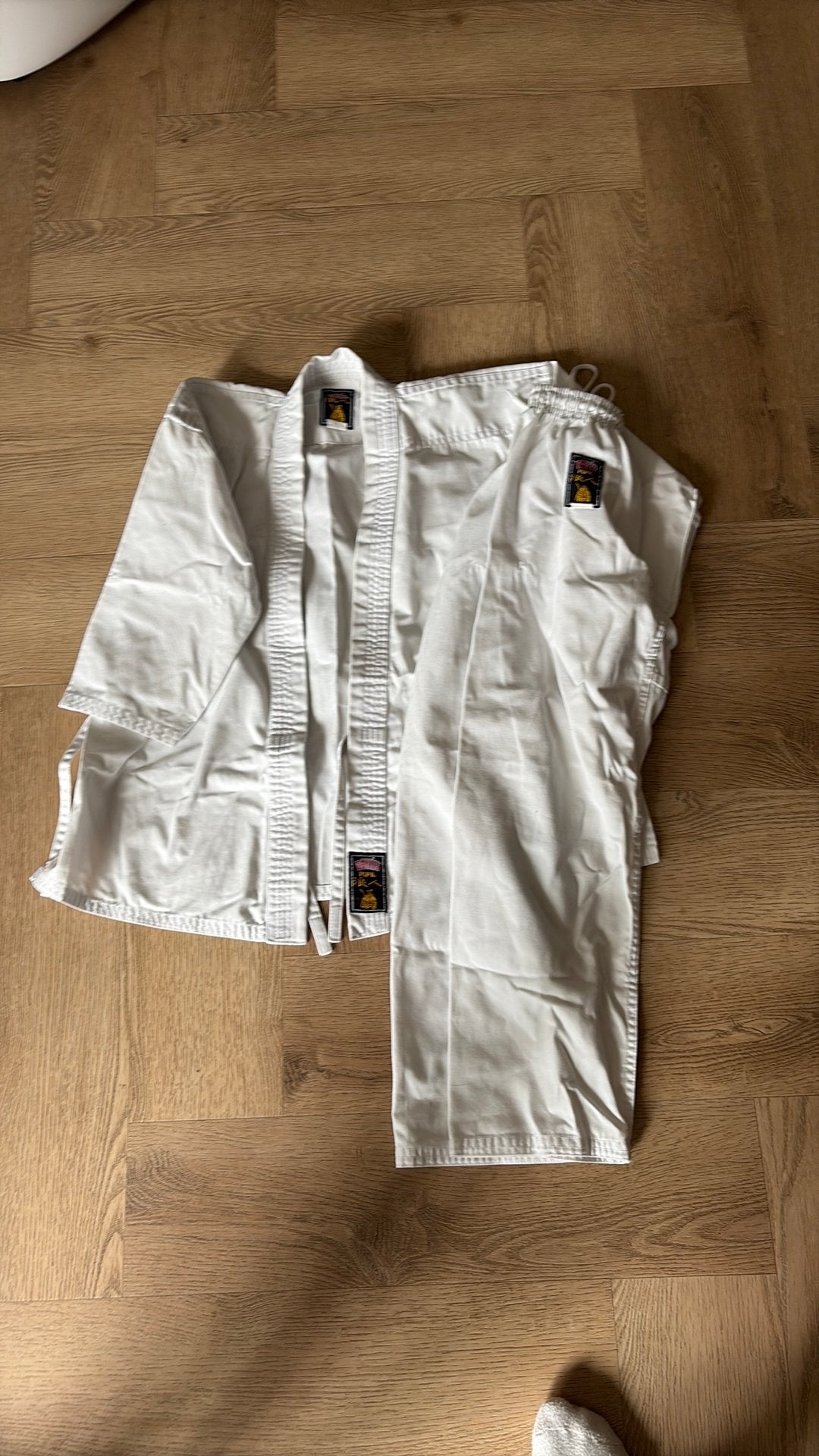 Karate pak Ronin maat 130, Ophalen, Gebruikt, Maat XS of kleiner, Vechtsportpak