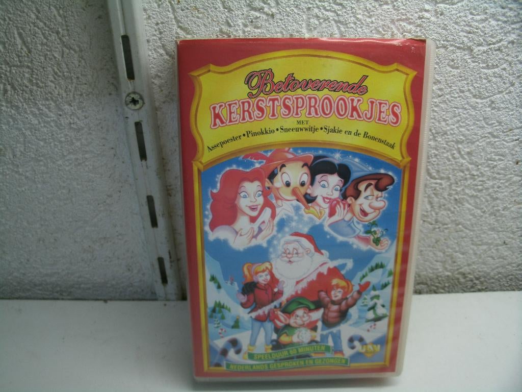 vhs 90a kerstsprookjes, Alle leeftijden, Ophalen of Verzenden, Zo goed als nieuw