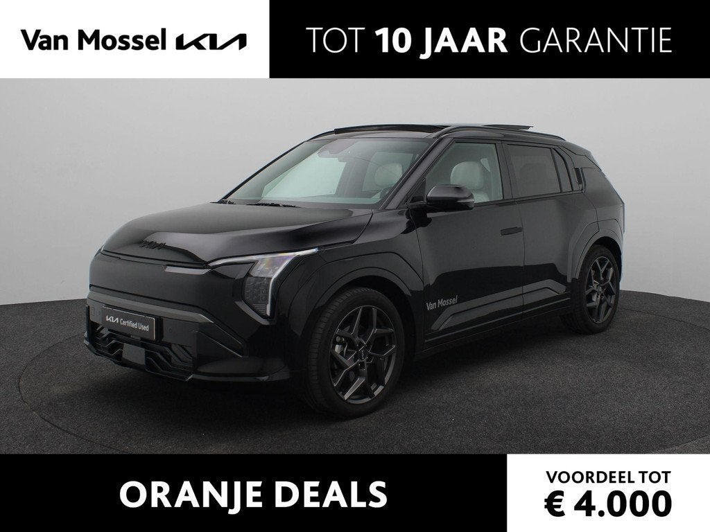 Kia EV3 GT-Line 81.4 kWh | DEMO | Black Pakket | Stoel en St, 510 min, Lichtsensor, Zwart, Origineel Nederlands