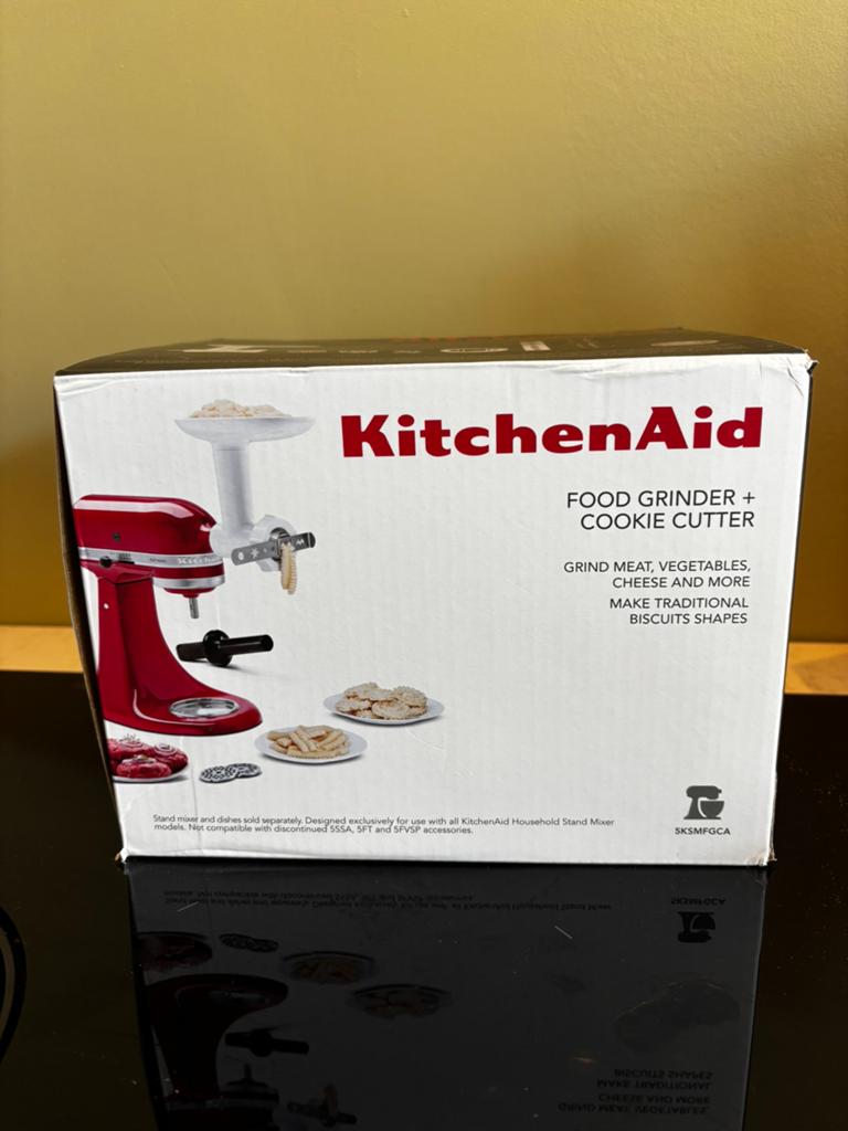 KitchenAid Voedselmolen en Koekjesvormer Set, 4 liter of meer, Ophalen of Verzenden, Nieuw, 3 snelheden of meer
