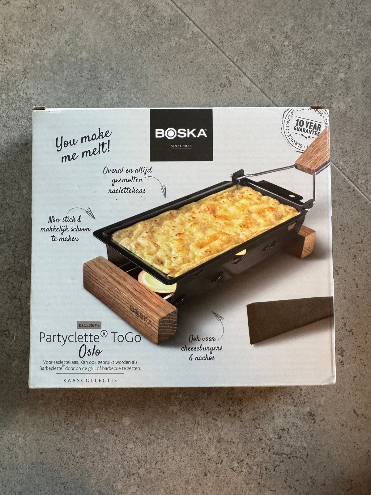 Boska Partyclette ToGo Oslo - Draagbare Raclette Set, Ophalen of Verzenden, Nieuw