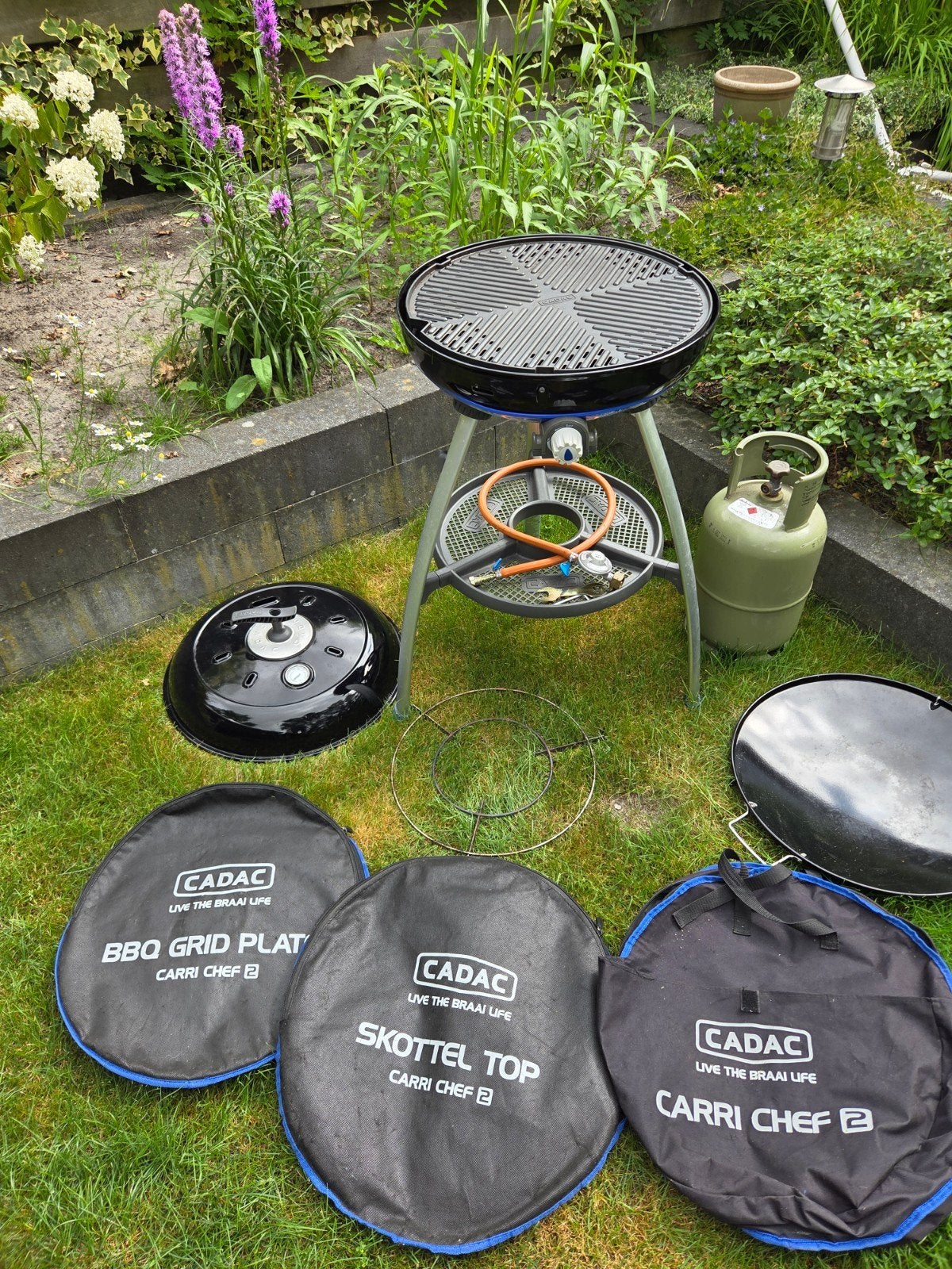 cadac carri chef 2 skottelbraai, Ophalen, Zo goed als nieuw, Cadac Carri Chef 50