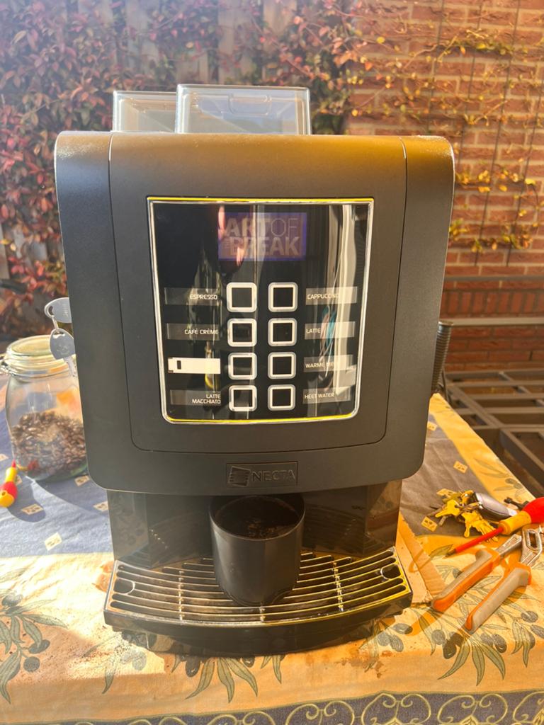 Necta Koro Prime opknapper, Witgoed en Apparatuur, Koffiezetapparaten, Zo goed als nieuw, Ophalen