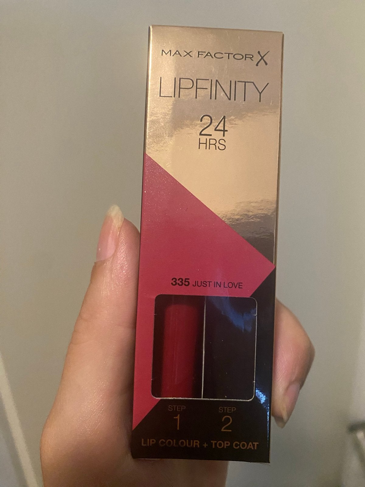 Max Factor Lipfinity 335 Just In Love (zonder topcoat), Lippen, Nieuw, Ophalen of Verzenden, Make-up