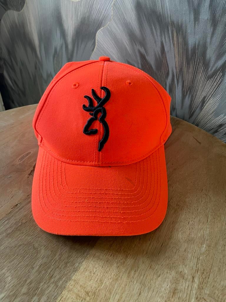 Browning Oranje Drijfjacht Pet - Zo goed als nieuw, Ophalen, Zo goed als nieuw, One size fits all, Pet