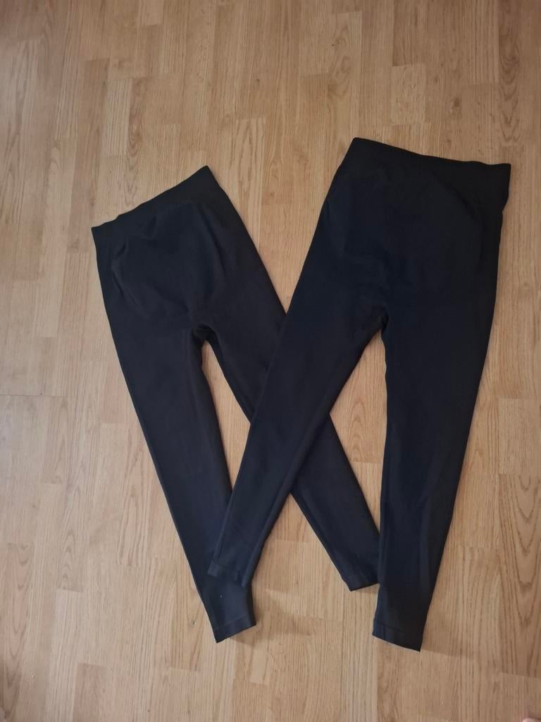 2x zwangerschaps legging maat S, Ophalen of Verzenden, Nieuw, Zwart, Legging