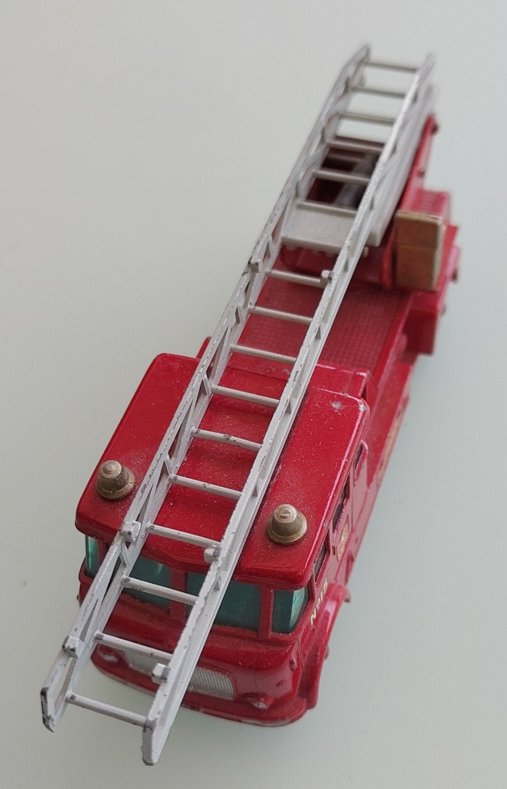 Matchbox King size serie no 13 Merryweather Fire engine, Ophalen of Verzenden, Gebruikt, Bus of Vrachtwagen, Matchbox