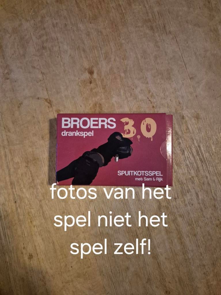 Broers drankspel 3.0 fotos van de kaartjes, Hobby en Vrije tijd, Gezelschapsspellen | Kaartspellen, Ophalen of Verzenden