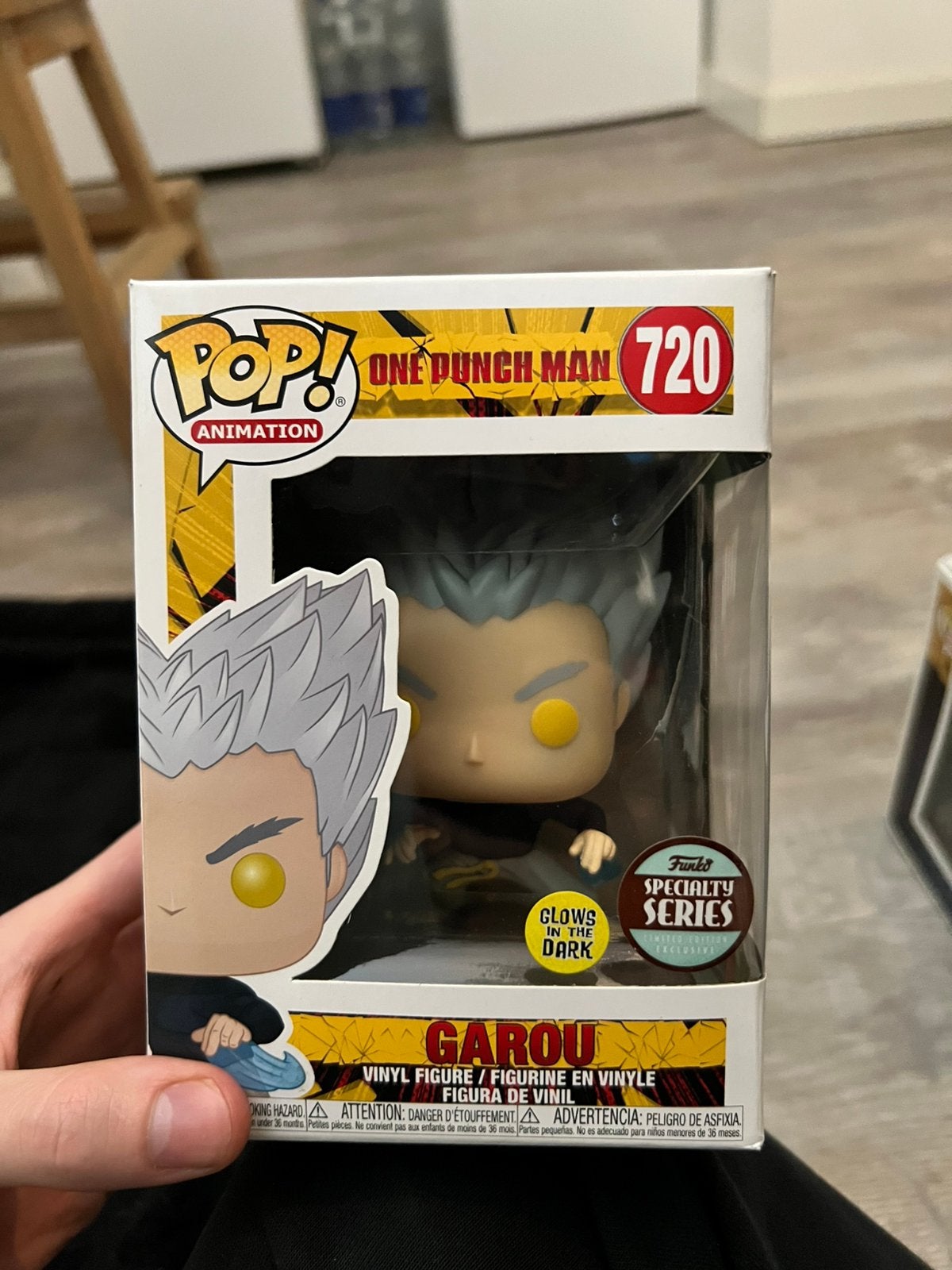 Funko Pop! One Punch Man Garou 720 Glows in the Dark, Ophalen of Verzenden, Nieuw