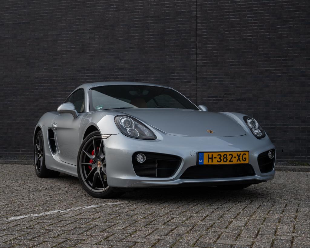 Porsche Cayman S 3.4 PDK 2013 SportChrono Apple Carplay, Auto's, Porsche, Navigatiesysteem, Beige, Cayman, Leder