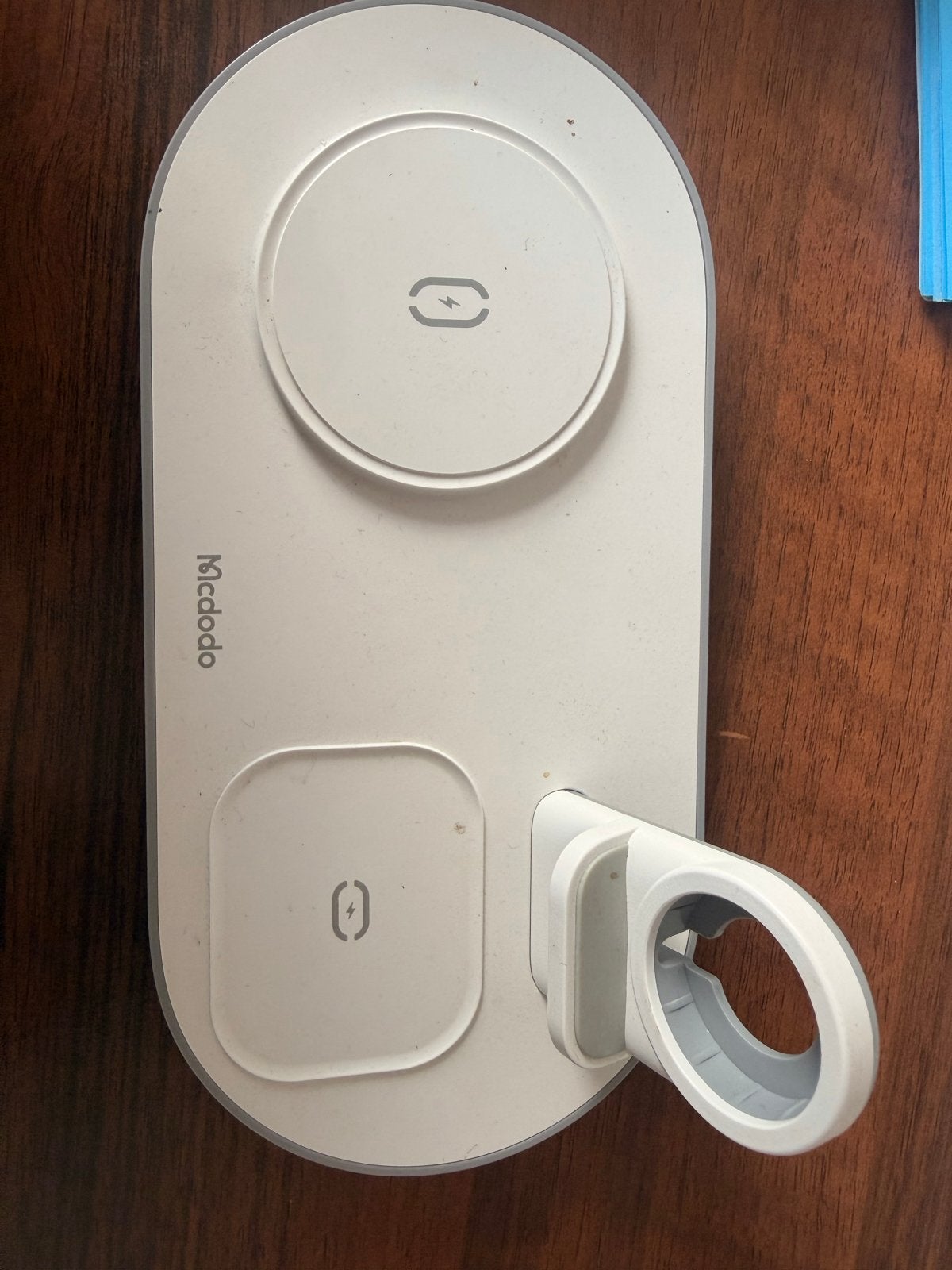 Mcdodo 3-in-1 Draadloze Oplader voor Telefoon, Horloge, Oort, Universeel, Gebruikt, Draadloze oplader, Ophalen of Verzenden