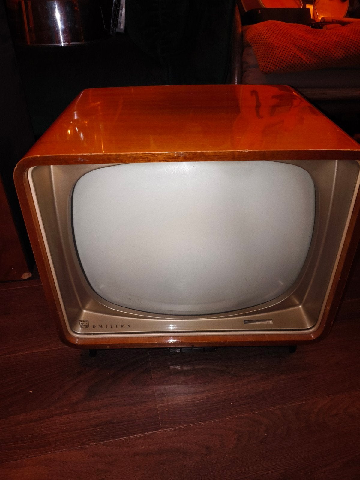 Vintage Philips TV - Jaren '50 buizen televisie, Audio, Tv en Foto, Ophalen, Gebruikt, Minder dan 40 cm, Philips