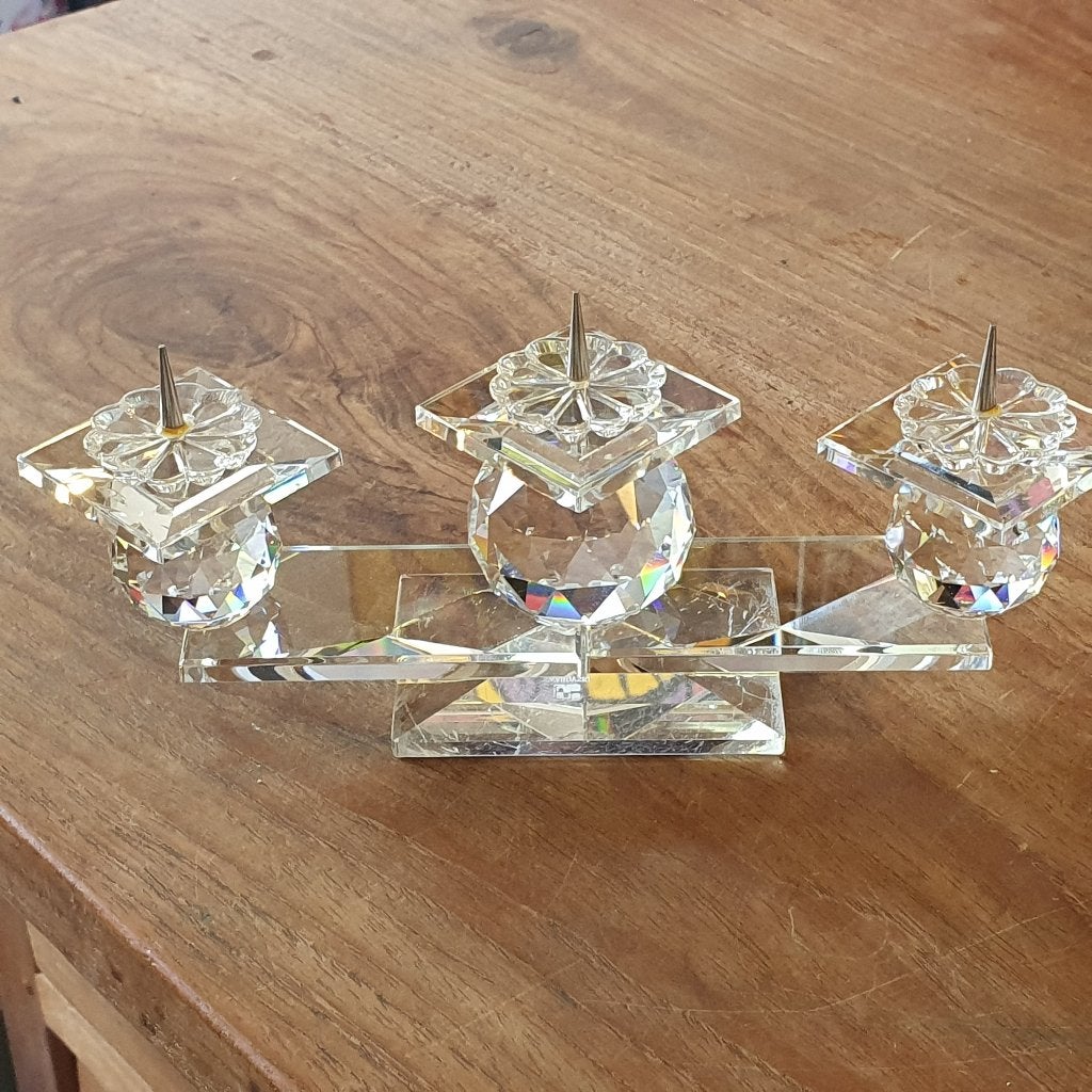 Swarovski kandelaar 107, Verzamelen, Swarovski, Ophalen, Zo goed als nieuw, Figuurtje