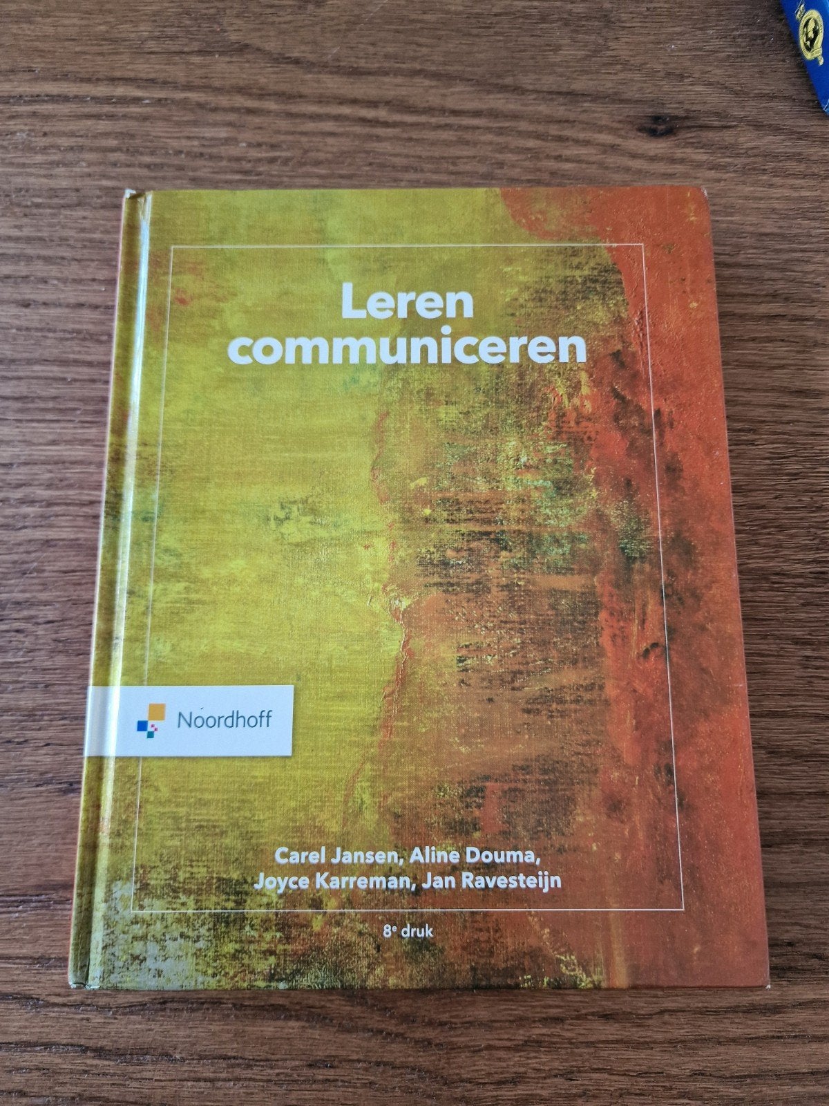 Leren Communiceren - Studieboek 8e druk, Carel Jansen, Aline Douma, Joyce Karreman, Jan Ravesteijn, Zo goed als nieuw, Gamma, HBO