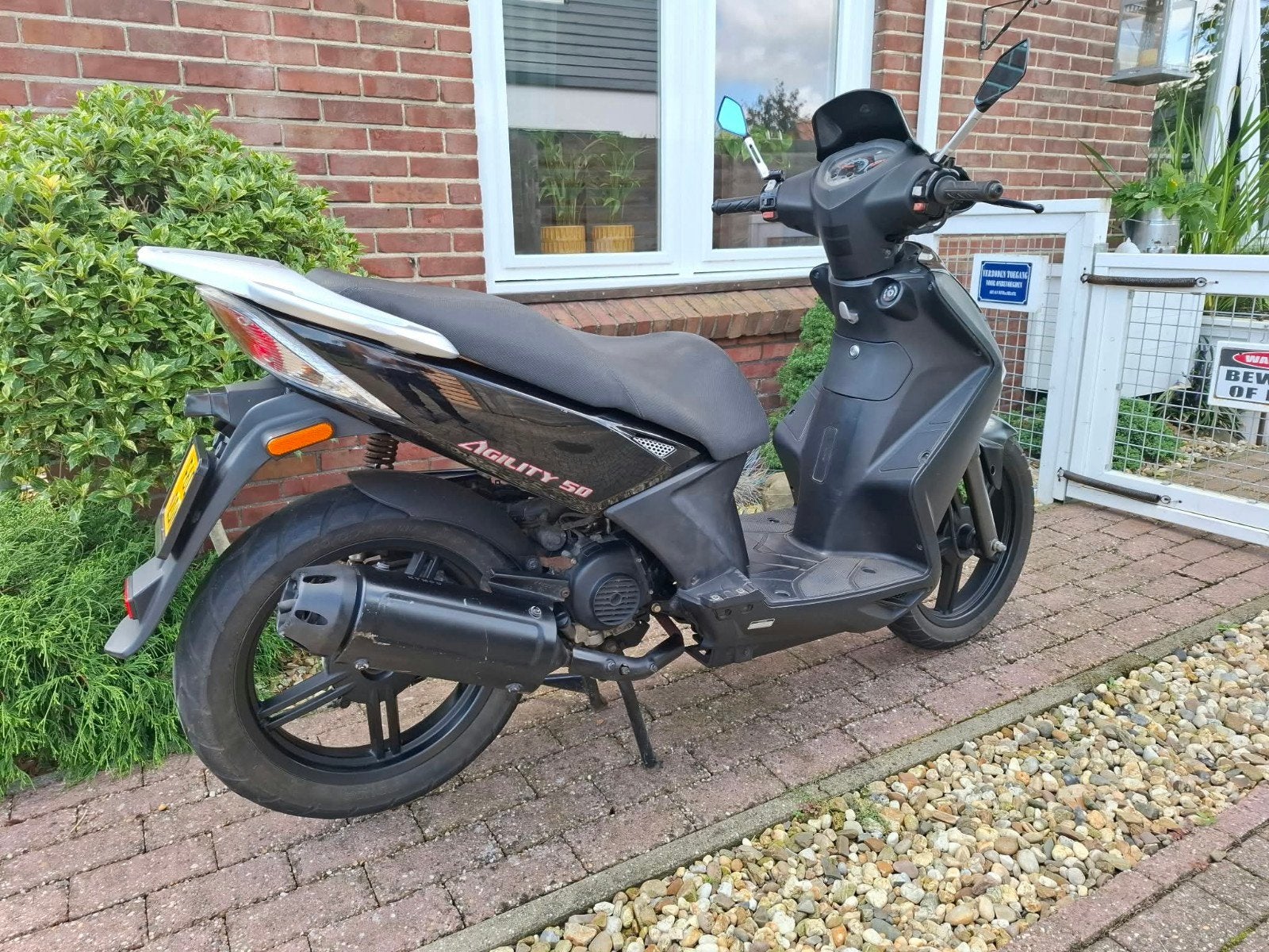Kymco Agility City 16" 50cc 4T Bromscooter 2011, Ophalen, Gebruikt, Maximaal 45 km/u, 50 cc