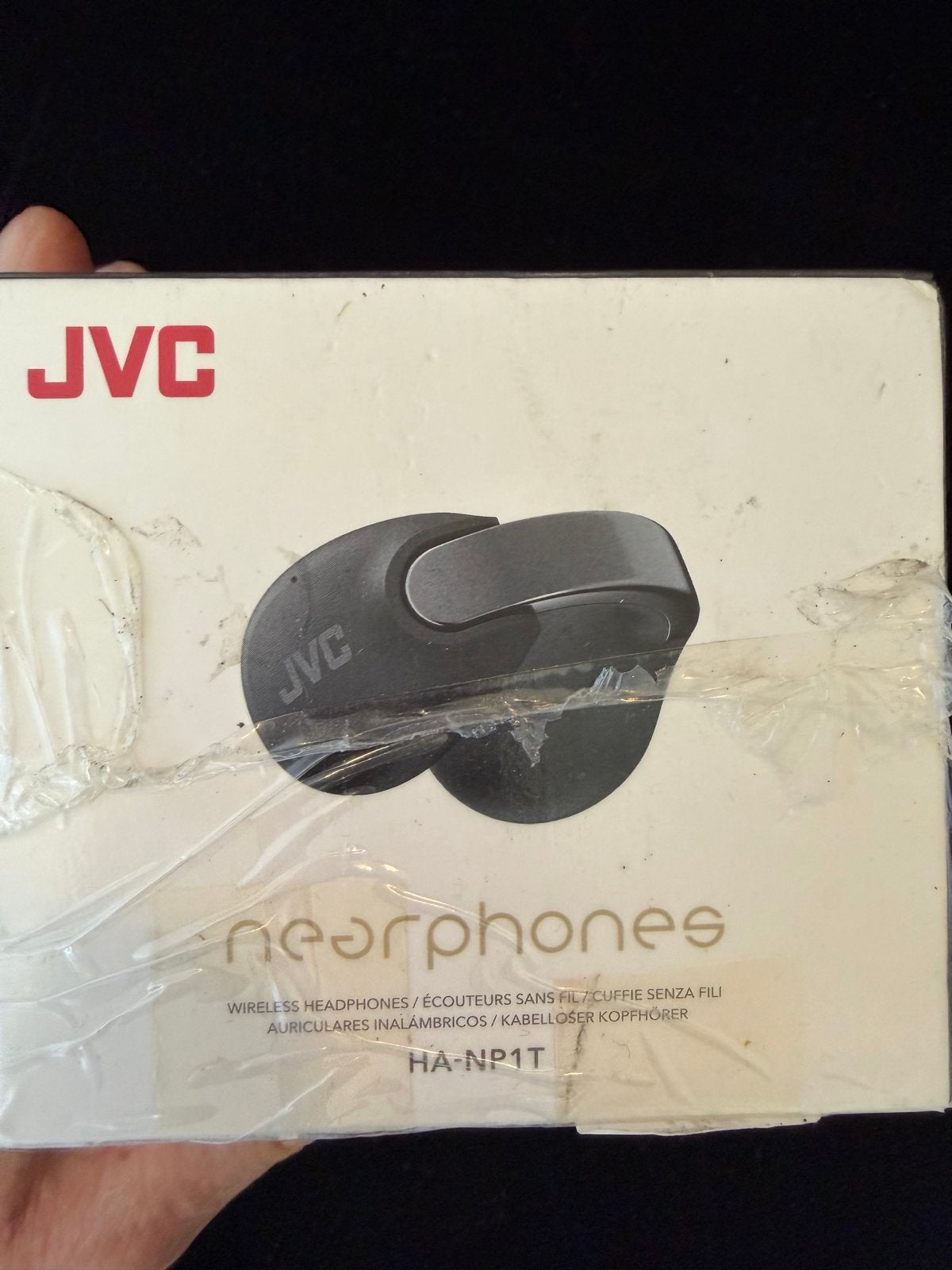 JVC HA-NP1T Draadloze Nearphones - Zwart