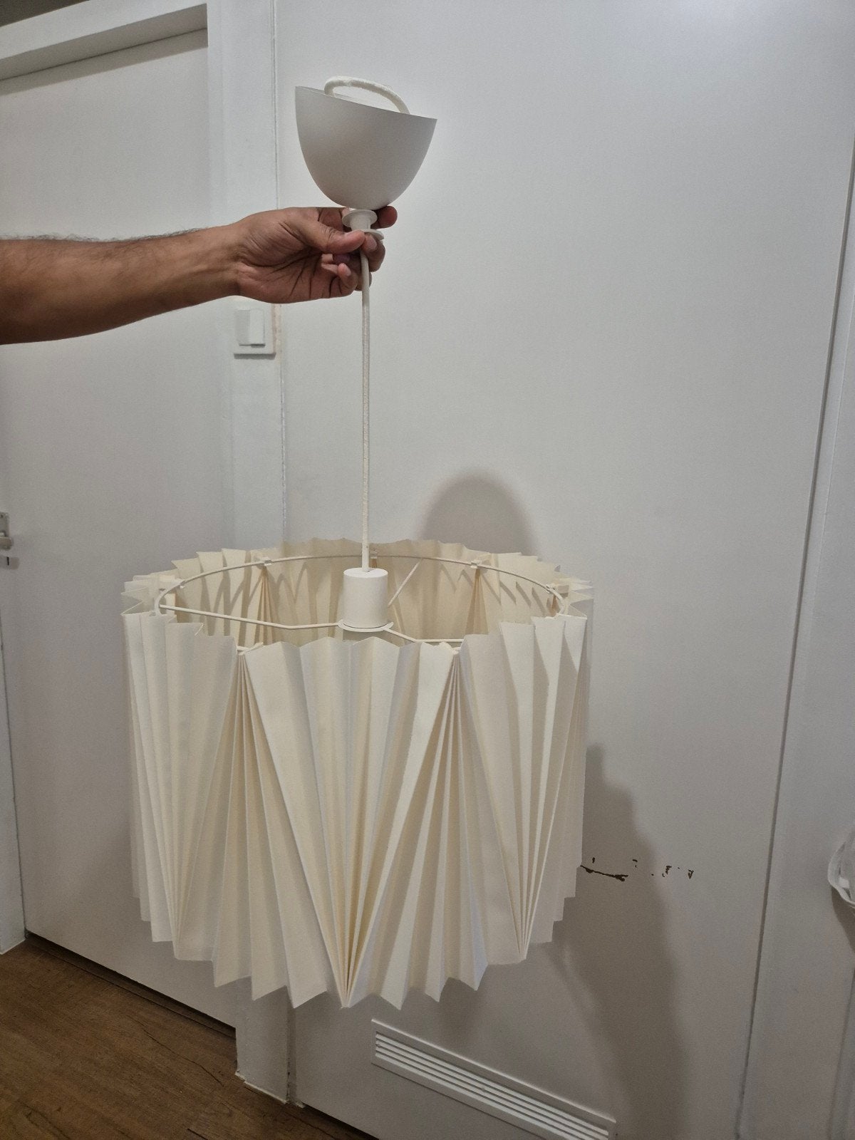 IKEA REGOLIT Hanglamp, Ophalen, Modern, Scandinavisch, E27 (groot), Zo goed als nieuw