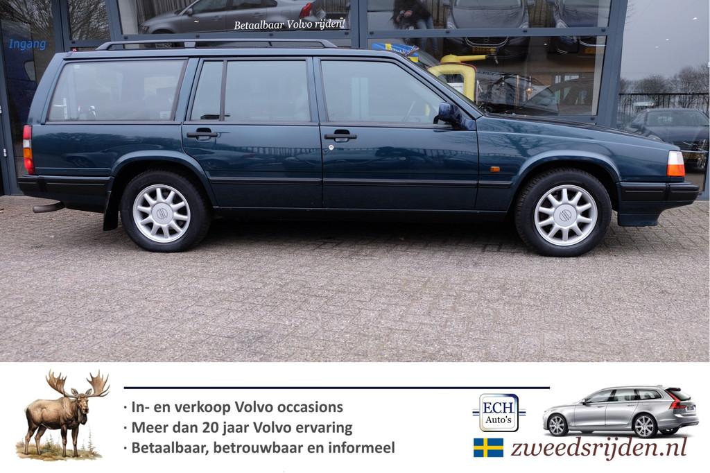 Volvo 940 2.3 135 pk Comfort-Line, Elektr. stoel (bj 1997), Met garantie (alle), Leder en Stof, Origineel Nederlands, Handgeschakeld