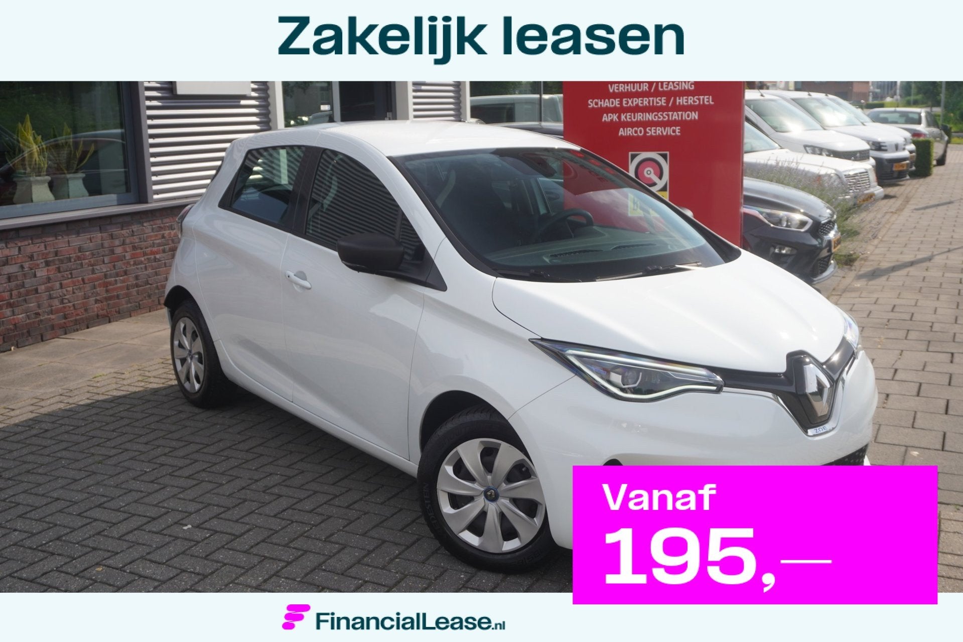 Renault ZOE R110 Life 52 kWh / Climate control / Carplay, Gebruikt, Zwart, Wit, Origineel Nederlands
