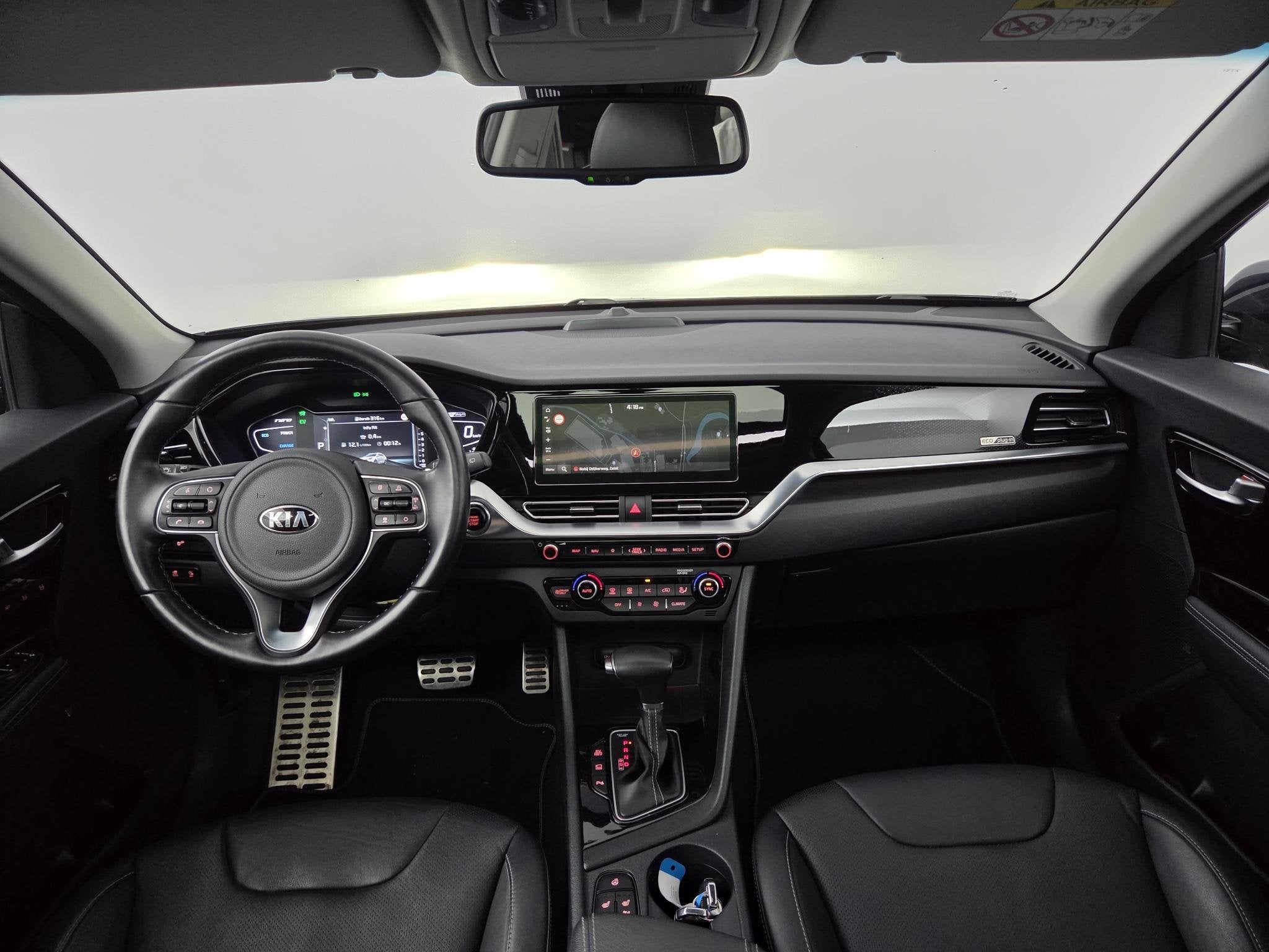 Kia Niro 1.6 GDi PHEV ExecutiveLine | Schuifdak | Trekhaak |, Auto's, Gebruikt, Met garantie (alle), Blauw, SUV of Terreinwagen