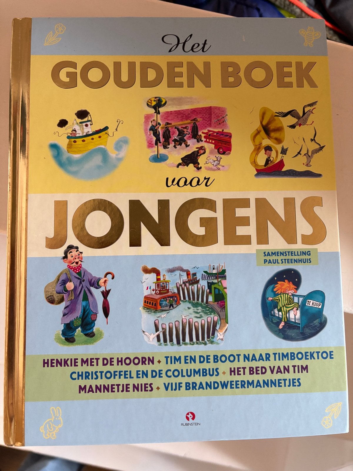 Het Gouden Boek voor Jongens - Sprookjes en Verhalen, Ophalen of Verzenden, Zo goed als nieuw, Sprookjes