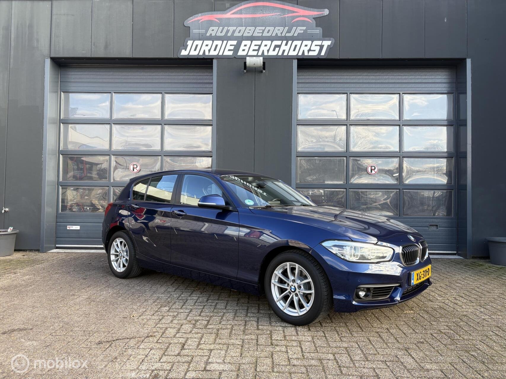 BMW 1-serie 118i Corporate Lease Automaat, Gebruikt, Blauw, Origineel Nederlands, Bedrijf