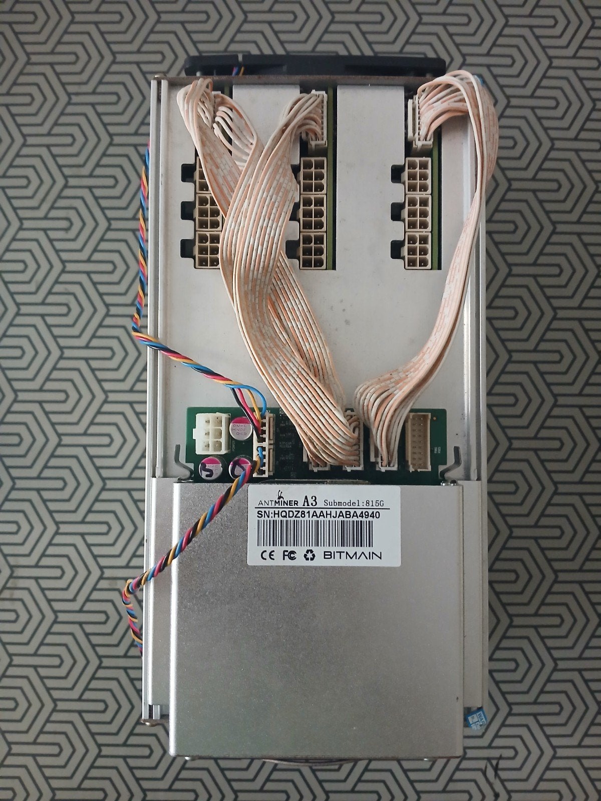 2X Bitmain Antminer A3 (815GH/s), Ophalen of Verzenden, Gebruikt, Bitmain