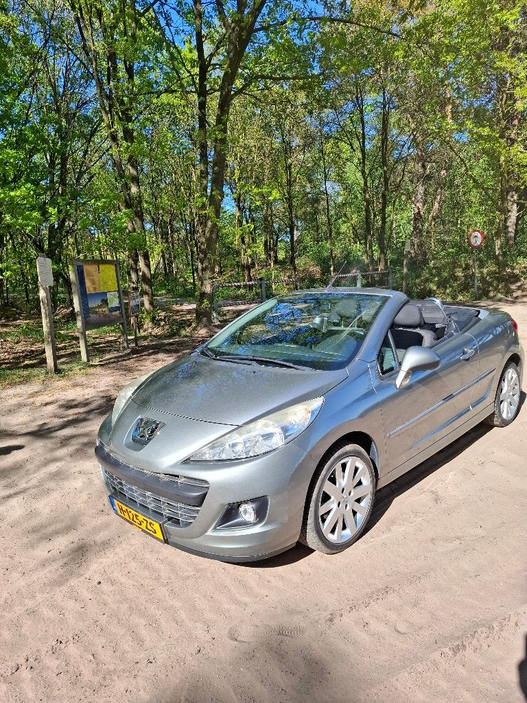 Peugeot 207 1.6 16V CC 88KW 2012 Grijs, Auto's, Voorwielaandrijving, Euro 5, 4 cilinders, Cabriolet