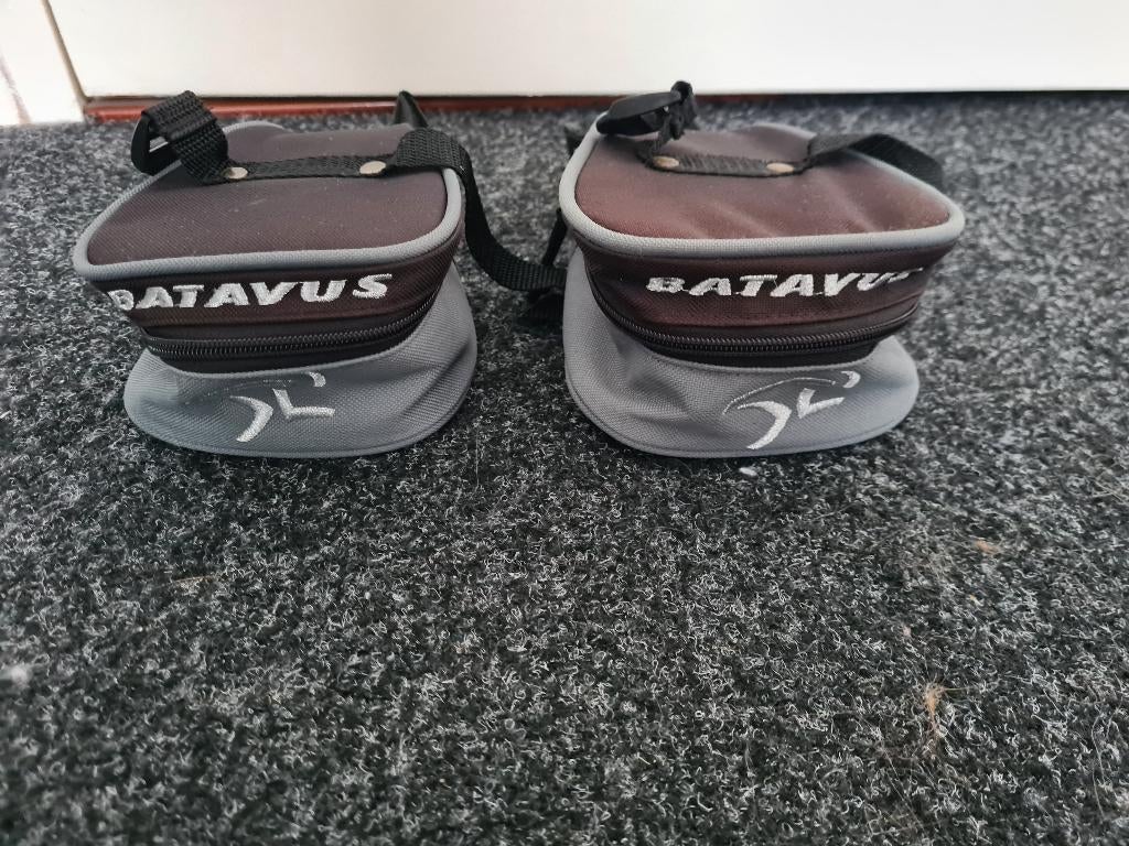 Batavus zadeltasjes, Fietsen en Brommers, Fietsaccessoires | Fietstassen, Ophalen of Verzenden, Gebruikt, Batavus