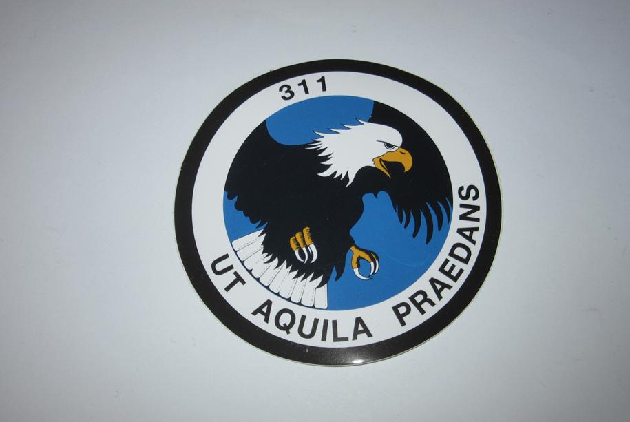 311 Squadron sticker, Verzenden, Luchtmacht, Nederland, Overige typen