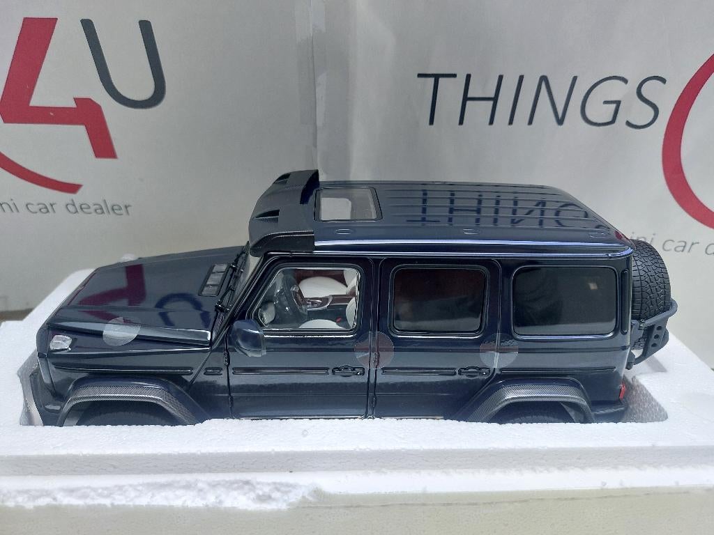 iScale 1:18 Mercedes AMG G63 W463 4x4 2022 donkerblauw, Hobby en Vrije tijd, Modelauto's | 1:18, Ophalen of Verzenden, Nieuw, Auto