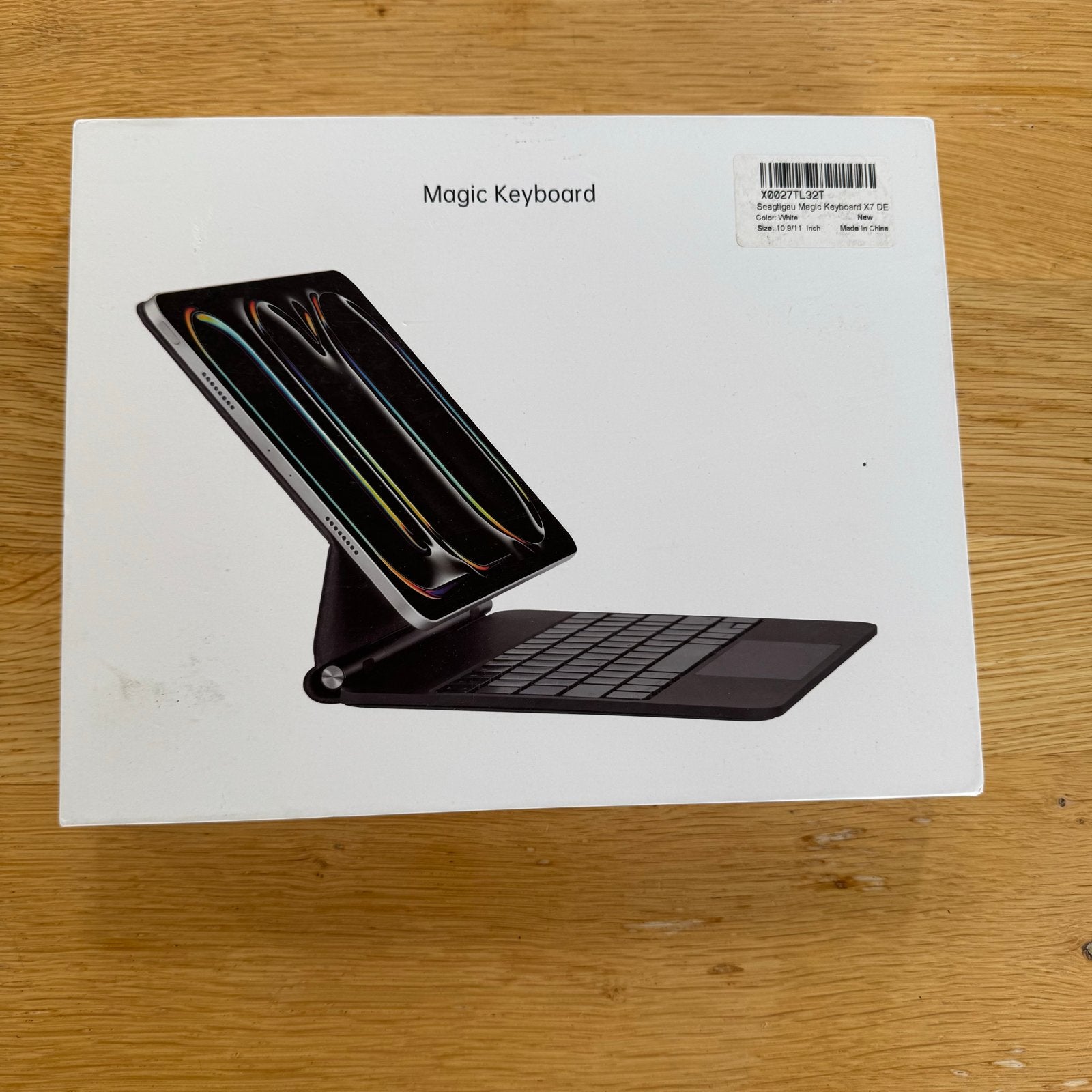 Seagtigau Magic Keyboard voor Apple iPad Pro 11-inch, Ophalen of Verzenden, Overige indelingen, Nieuw, Draadloos